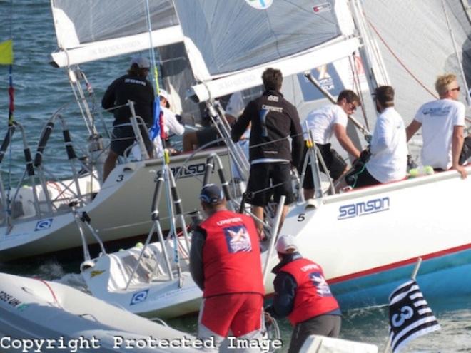 Corbett V Durant pre start, Day 1 Congressional Cup - 51st Congressional Cup © Corbett Racing